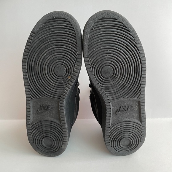 Nike Court Borough Mid Lace-Up High Top Basketball Shoes Youth US 5.5 839977-001 - Picture 9 of 9